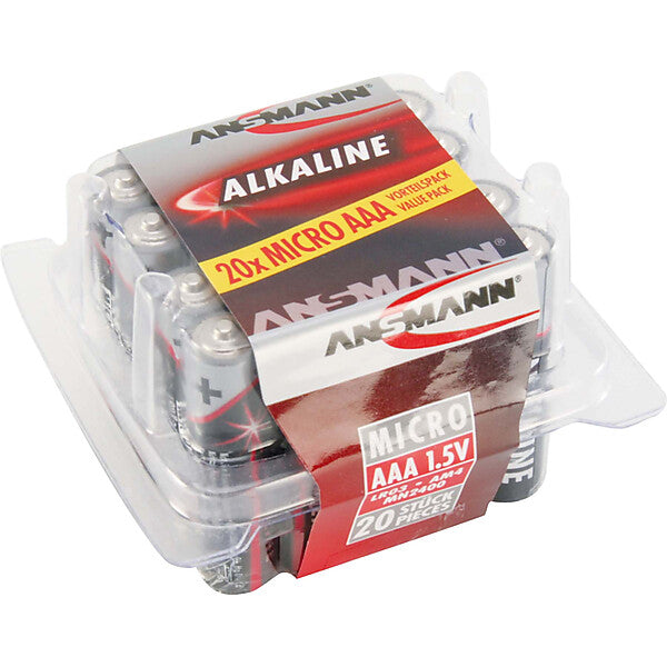 ANSMANN Batterie Micro 20er Box Batterie Micro 5015538 (VE20)